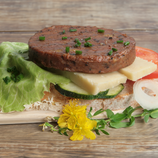 Vegan-Burger, Funghi u. No Muh • 2x 140 g