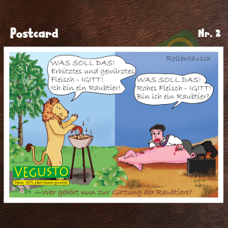 Comic postcard no. 2 • Postcard