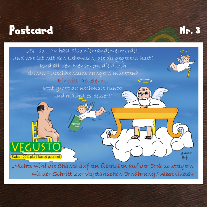 Comic postcard no. 3 • Postcard