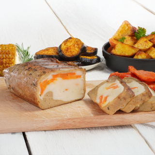 Vegan-Bratstück, Gefüllt • 400 g