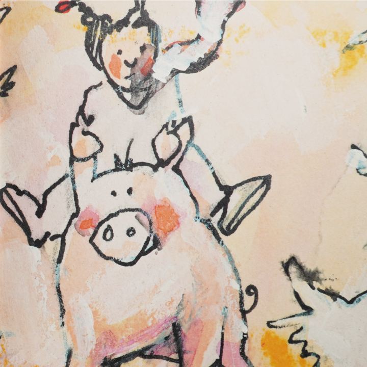 Picture book: "Oski ganz gross" • 32 Seiten