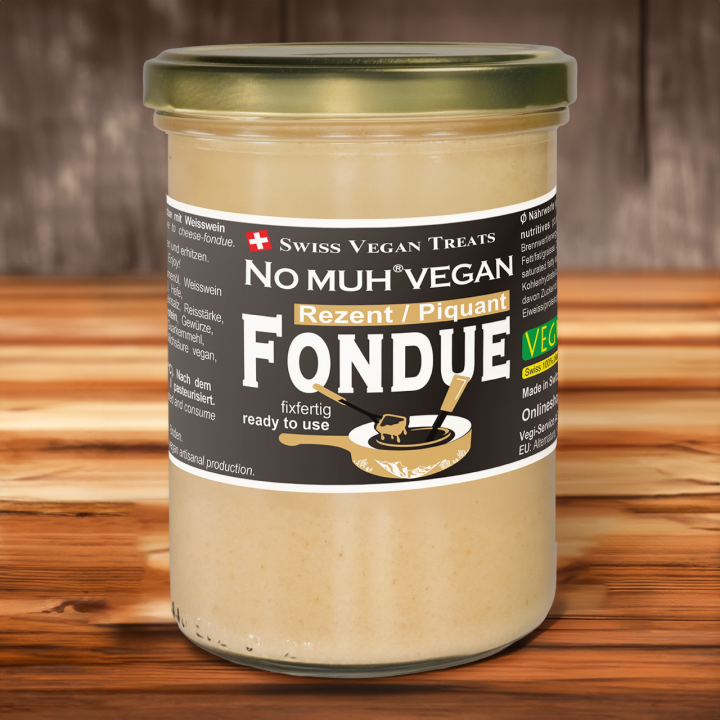 Vegan-Fondue im Glas, Rezent - mit Weisswein • 400 g (Glas)