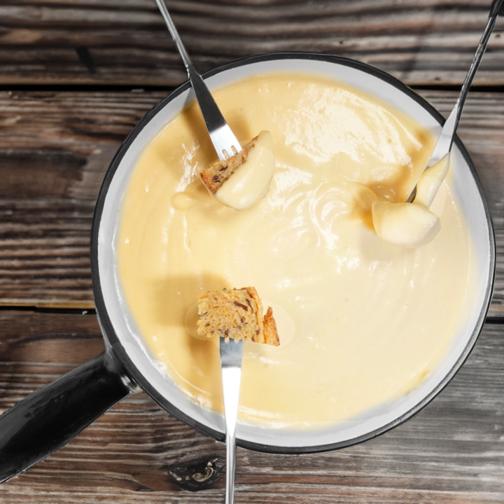 Vegan-Fondue im Glas, Rezent - mit Weisswein • 400 g (Glas)