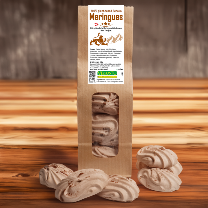 Vegane Schoko-Meringues • 70 g