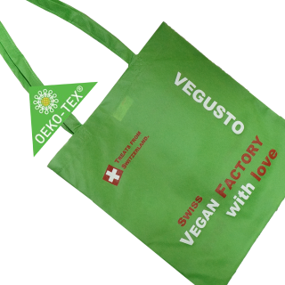 Vegusto-Tasche: Swiss vegan Factory with love! • Tasche